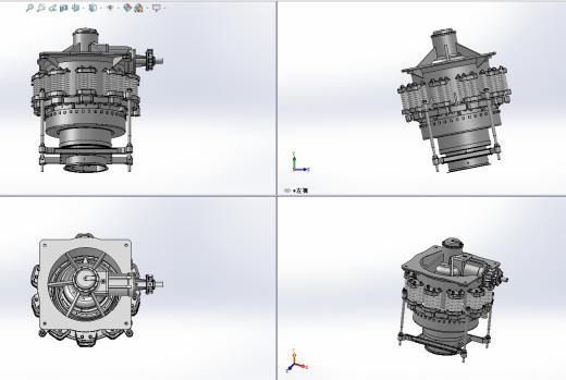 矿山用圆锥式破碎机设计【三维SW模型+CAD图纸+说明书】缩略图